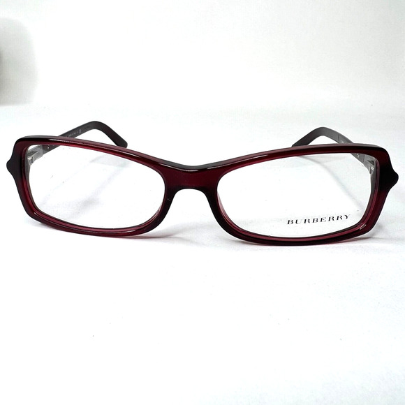 Burberry B2083 3014 Eyeglasses Frame Italy Rectangular Full Rim 54 15 135 H3766 - Picture 1 of 7